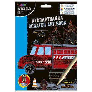 Wydrapywanka auta KIDEA. Wydawca: Derform. Multiszop.pl Opakowanie Wydrapywanka auta KIDEA