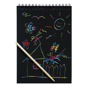 Opakowanie WYDRAPYWANKA TĘCZOWA A5, 8 ARKUSZY