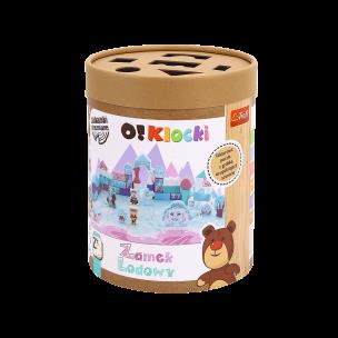 Opakowanie Zabawka drewniana O!Klocki zamek lodowy 61506