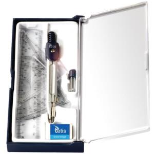 Opakowanie Zestaw geometryczny z cyrklem (6kpl.) GC001-K