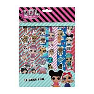 Opakowanie Zestaw Naklejek LOL Surprise