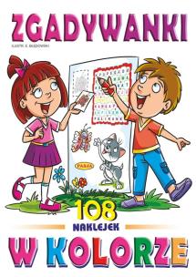 Okładka książki Zgadywanki w kolorze
