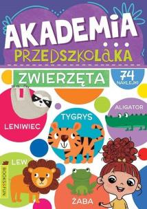 Okładka książki Zwierzęta. Akademia przedszkolaka