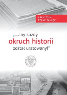 Okładka książki Aby każdy okruch historii