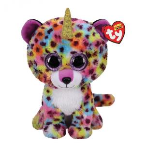 Opakowanie Beanie Boos Giselle - Tęczowy lampart 24cm
