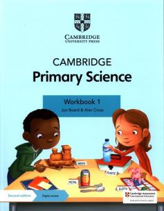 Okładka książki Cambridge Primary Science Workbook 1 with Digital access