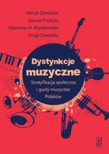 Okładka książki Dystynkcje muzyczne