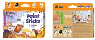 Opakowanie Farby w sztyfcie 6 kolorów