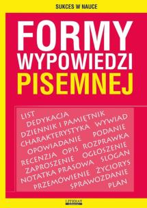 Okładka książki Formy wypowiedzi pisemnej