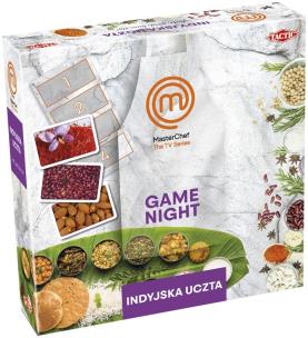 Gra planszowa Master Chef: Indyjska uczta. Autor: Irena Brignull. Multiszop.pl Okładka książki Gra planszowa Master Chef: Indyjska uczta
