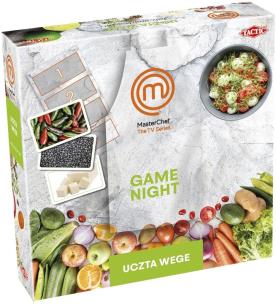 Gra planszowa Master Chef: Uczta Vege. Autor: Irena Brignull. Multiszop.pl Okładka książki Gra planszowa Master Chef: Uczta Vege