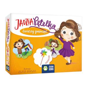 Okładka książki Jadzia Pętelka ćwiczy pamięć