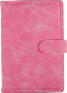 Opakowanie Kalendarz 2022 A5 dzienny z zapięciem skin różowy