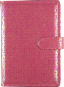 Opakowanie Kalendarz 2022 A5 tygodniowy z zapięciem pearls malinowy