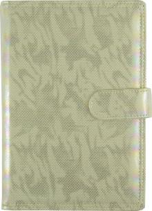 Opakowanie Kalendarz 2022 B5 tygodniowy z zapięciem glitter srebrny