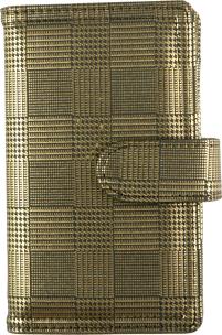 Opakowanie Kalendarz 2022 B6 dzienny z zapięciem fusion czarno-złoty