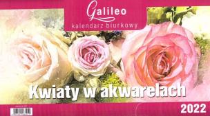 Opakowanie Kalendarz 2022 Biurkowy Galileo Kwiaty CRUX
