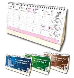Opakowanie Kalendarz 2022 biurkowy poziom duży mix