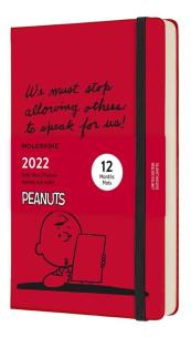 Opakowanie Kalendarz 2022 dzienny 12ML Peanuts, scarlet red