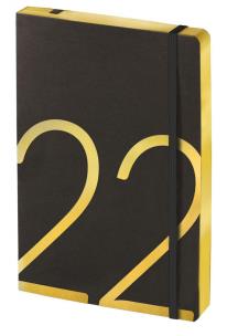 Opakowanie Kalendarz 2022 Kraft A5 żółty DNS ANTRA