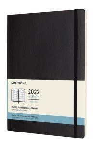 Opakowanie Kalendarz 2022 miesięczny 12MXL czarny