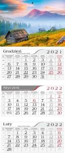 Opakowanie Kalendarz 2022 Trójdzielny Bacówka CRUX