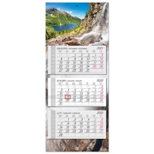 Opakowanie Kalendarz 2022 trójdzielny główka płaska Tatry