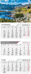 Opakowanie Kalendarz 2022 Trójdzielny Morskie oko CRUX