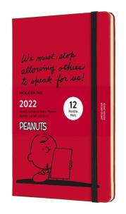 Opakowanie Kalendarz 2022 tygodniowy 12ML Peanuts scarlet red