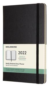 Opakowanie Kalendarz 2022 tygodniowy 12MLL tw. czarny
