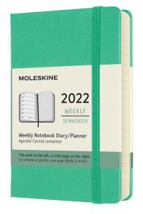 Opakowanie Kalendarz 2022 tygodniowy 12MP tw. ice green