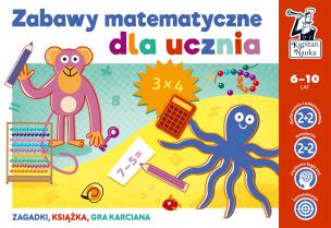 Okładka książki Kapitan Nauka. Zabawy matematyczne dla ucznia