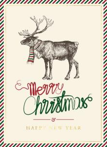 Opakowanie Karnet B6 BN Renifer