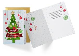 Opakowanie Karnet B6 DK-869 Boże Narodzenie