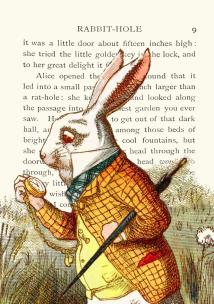 Opakowanie Karnet B6 z kopertą Alicja w krainie czarów