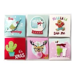 Opakowanie Karnety samoprzylepne do podpisywania prezentów / 12 szt.