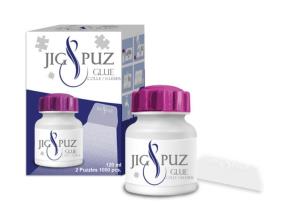 Opakowanie Klej do puzzli ze szpatułką do 2000 elementów