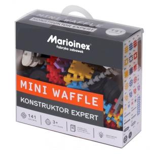 Klocki Mini Waffle 141 el Konstruktor Expert. Wydawca: MARIOINEX. Multiszop.pl Opakowanie Klocki Mini Waffle 141 el Konstruktor Expert