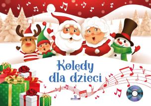 Okładka książki Kolędy dla dzieci + CD