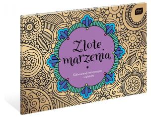 Opakowanie Kolorowanka A4 relaksacyjna Złote marzenia