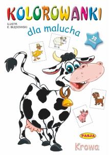 Okładka książki Kolorowanki dla malucha Krowa