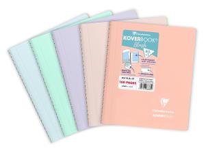 Opakowanie Kołozeszyt A5 80K linia Koverbook BLUSH PP 1 sztuka mix kolorów