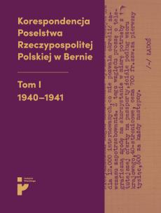 Okładka książki Korespondencja Poselstwa Rzeczypospolitej Polskiej