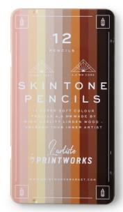 Opakowanie Kredki 12 kolorów Skin Tone