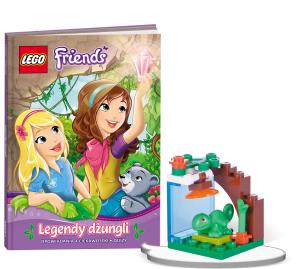 Okładka książki Książka do czytania Lego friends K ZKLNR106/1