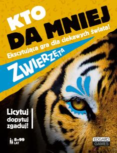 Okładka książki Kto da mniej Zwierzęta