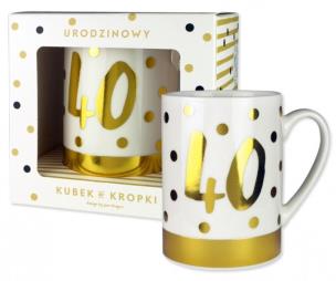 Opakowanie Kubek w kropki-40