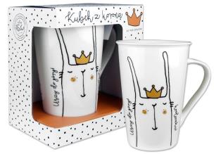 Opakowanie Kubek z koroną-Królik