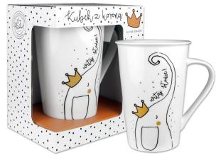Opakowanie Kubek z koroną-Słoń