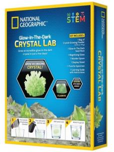 Opakowanie Laboratorium do hodowli kryształu świecące Nat Geo